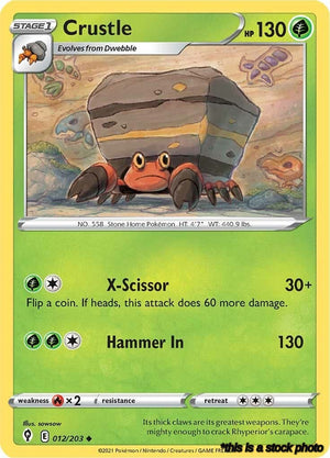 Uncommon Crustle [012/203 Lightly Played ]