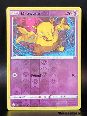 061/203 Drowzee Common Reverse Holofoil