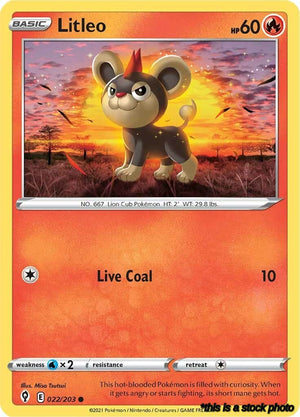 Common Litleo [022/203 Lightly Played ]