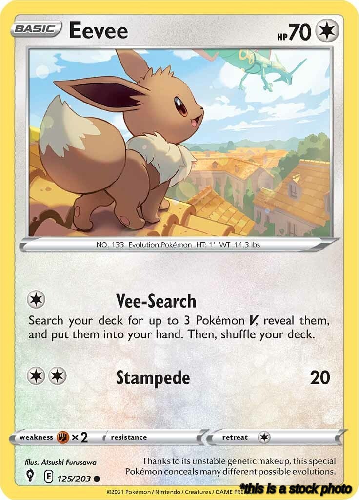 Common Eevee [125/203 Lightly Played ]
