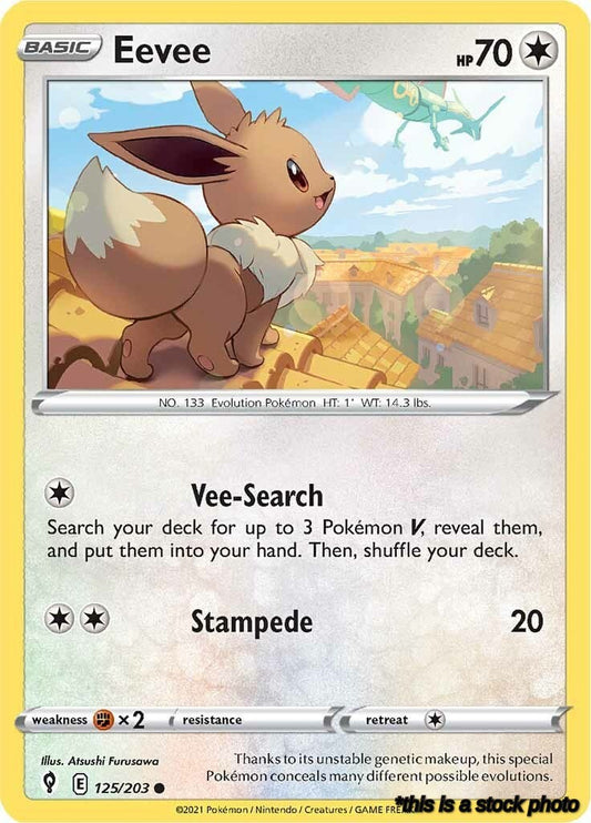 Common Eevee [125/203 Lightly Played ]