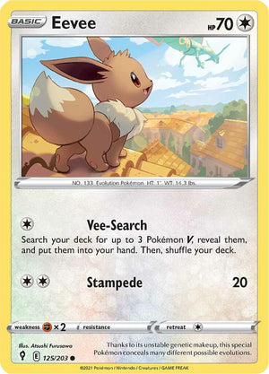 Common Eevee [125/203 Lightly Played ]