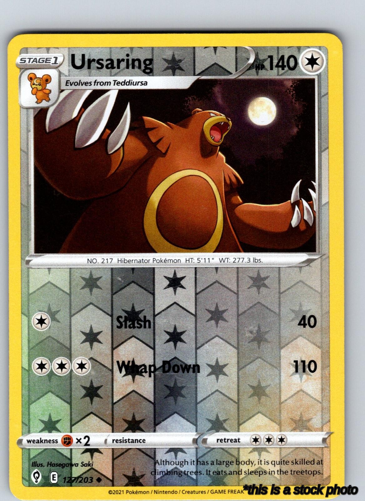 127/203 Ursaring Uncommon Reverse Holofoil