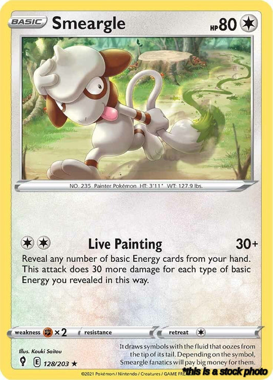 Rare Smeargle [128/203 Near Mint ]