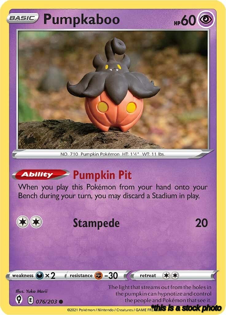 076/203 Pumpkaboo Common Normal
