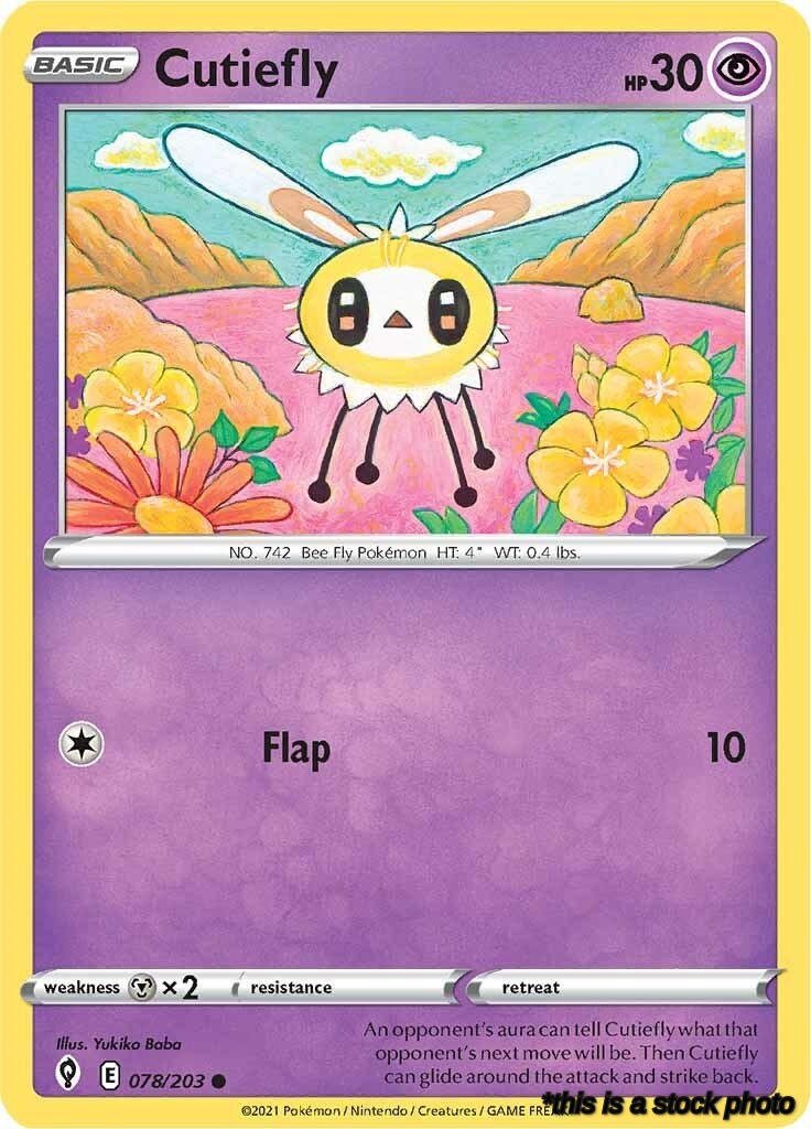 Common Cutiefly [078/203 Near Mint ]