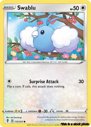 Common Swablu [132/203 Lightly Played ]