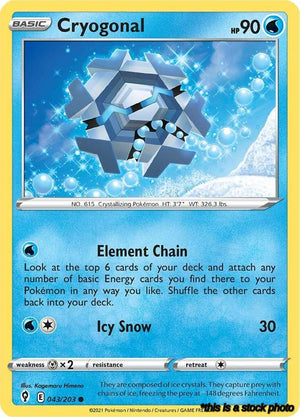 Common Cryogonal [043/203 Lightly Played ]