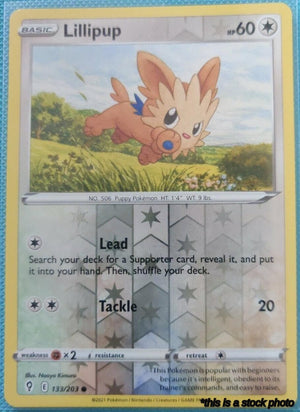 133/203 Lillipup Common Reverse Holofoil