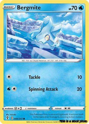 Common Bergmite [044/203 Lightly Played ]