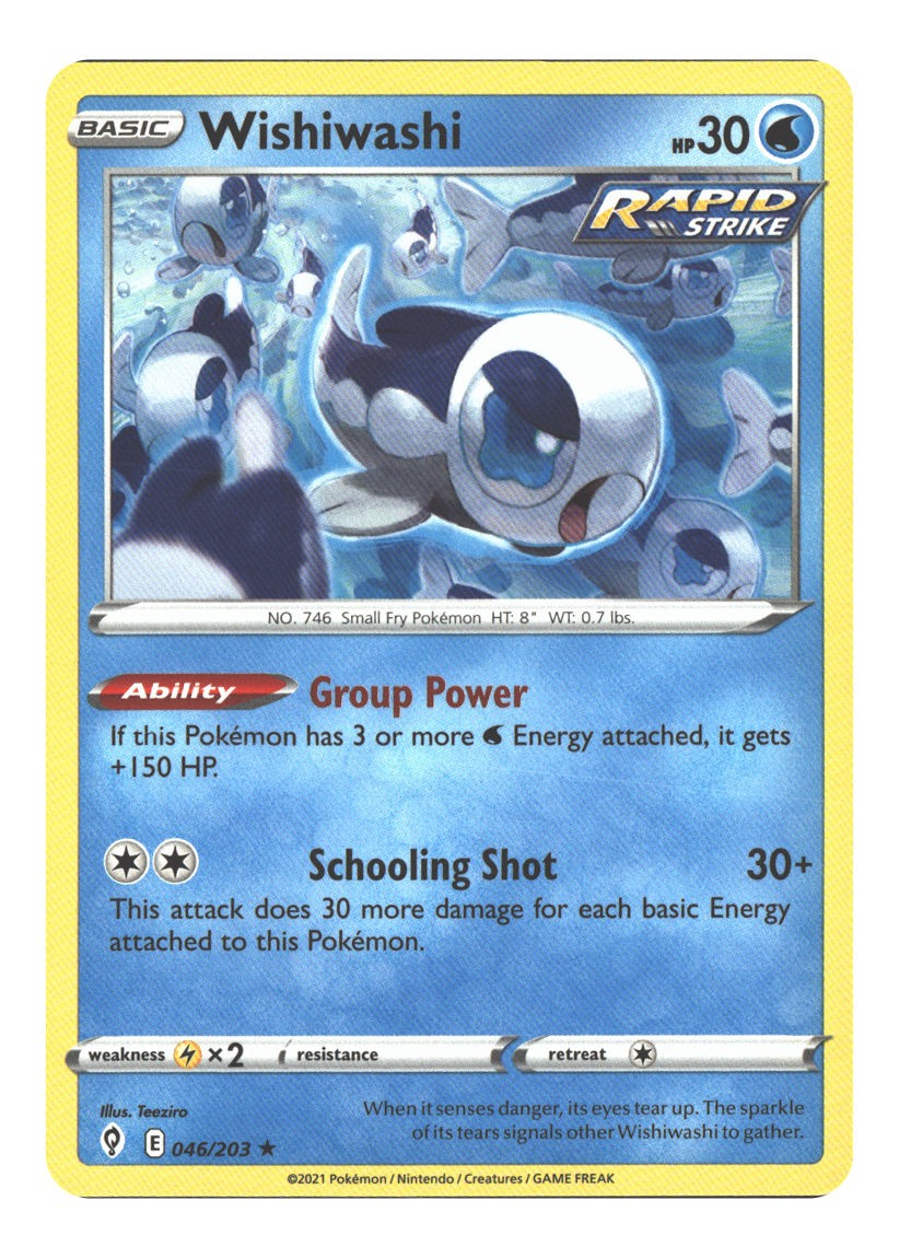 046/203 Wishiwashi Rare Normal
