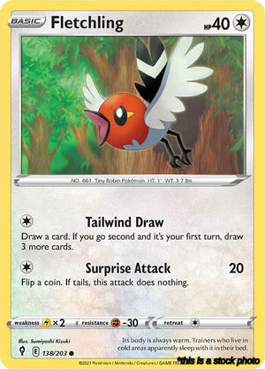 Normal Fletchling [138/203 Lightly Played ]