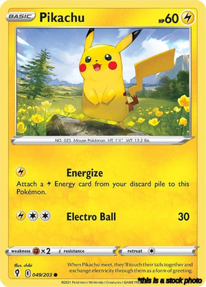 049/203 Pikachu Common Normal