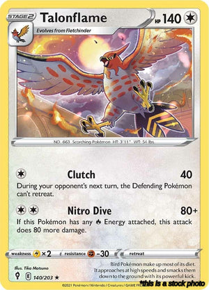 140/203 Talonflame Rare Normal