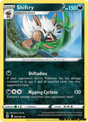 097/203 Shiftry Rare Normal
