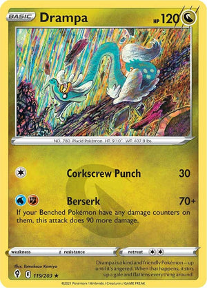 Rare Drampa [119/203 Lightly Played ]