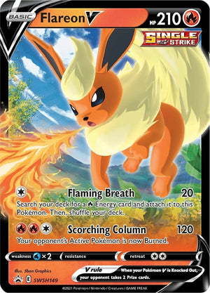 Promo Flareon V - SWSH149 [SWSH149 Lightly Played ]