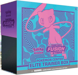 SWSH08 0 Fusion Strike Pokemon Center Elite Trainer Box (Exclusive)