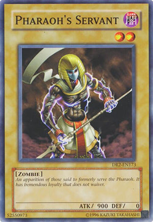 Unlimited Pharaoh's Servant [DR2-EN173 Lightly Played] Common / Short Print