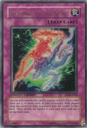 Limited Exchange of the Spirit [SP1-EN004 Near Mint] Ultra Rare