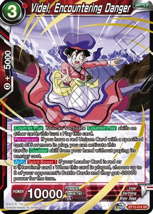 BT15-016 Videl, Encountering Danger