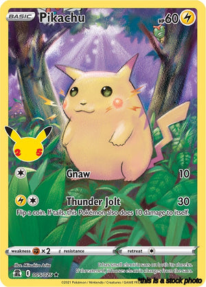 005/025 Pikachu Holo Rare Holofoil