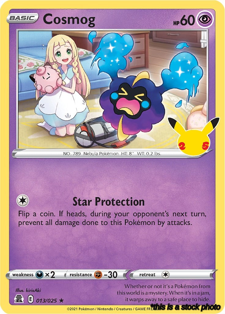 Holofoil Cosmog [013/025 Near Mint ]