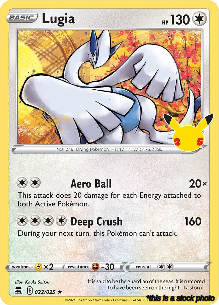 Holo Rare Lugia [022/025 Near Mint ]