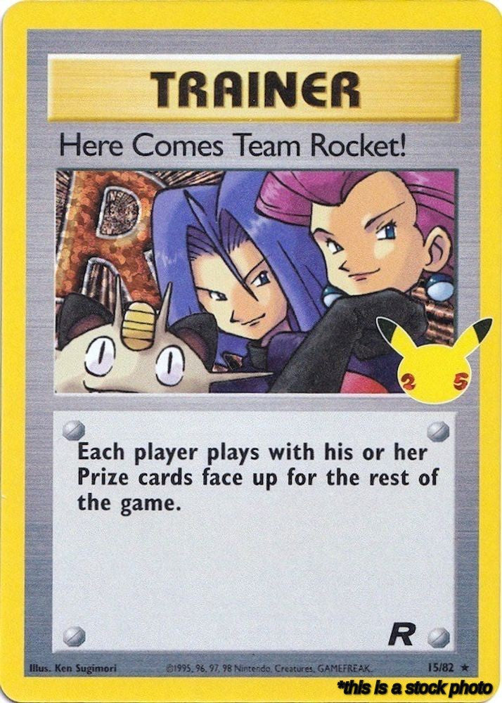 Holofoil Here Comes Team Rocket! [15/82 Near Mint ]