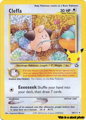 20/CCC Cleffa Classic Collection Holofoil