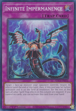 Unlimited Infinite Impermanence [SDCS-EN036 Near Mint] Super Rare