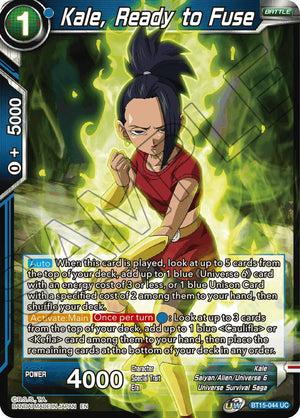 BT15-044 Kale, Ready to Fuse