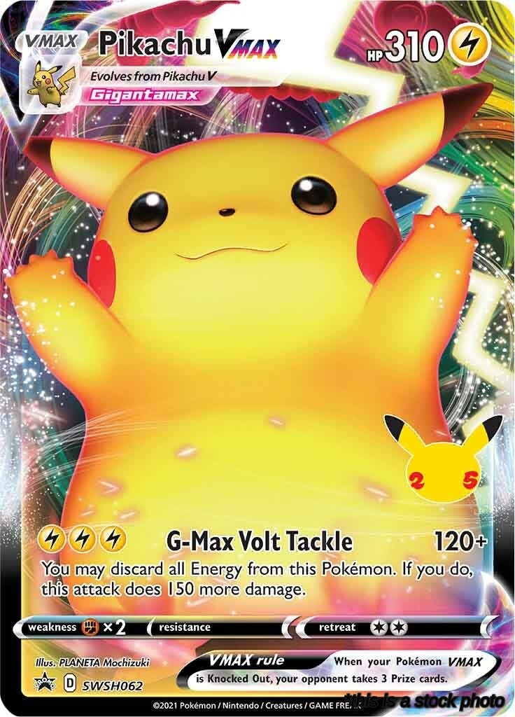 Promo Pikachu VMAX - SWSH062 [SWSH062 Heavily Played ]