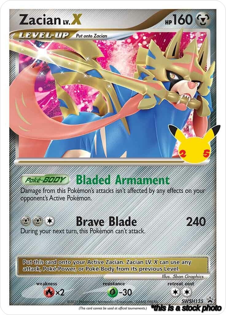Zacian LV. X - SWSH135
