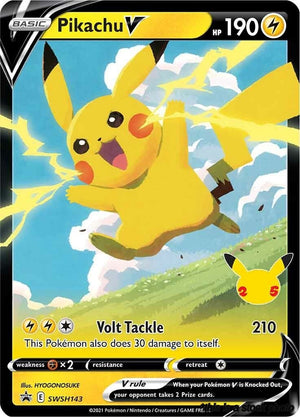 Holofoil Pikachu V - SWSH143 [SWSH143 Near Mint ]