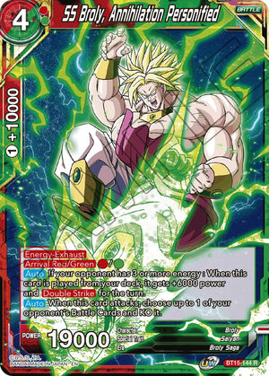 BT15-144 SS Broly, Annihilation Personified
