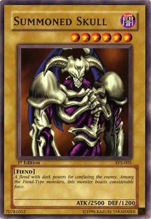 Unlimited Summoned Skull [SYE-005 Lightly Played] Common / Short Print
