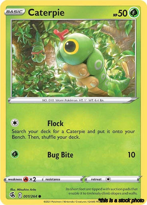 Normal Caterpie [001/264 Near Mint ]