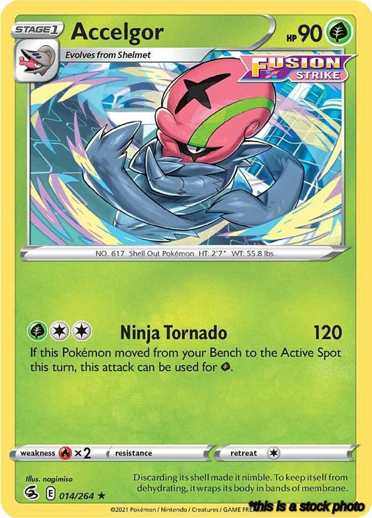 Rare Accelgor [014/264 Near Mint ]