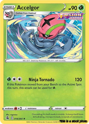 Rare Accelgor [014/264 Lightly Played ]