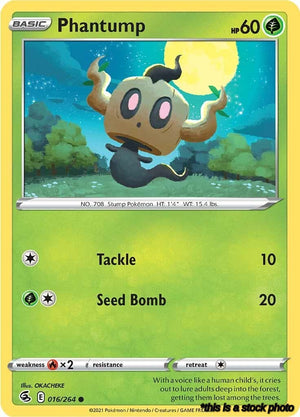 Normal Phantump [016/264 Near Mint ]