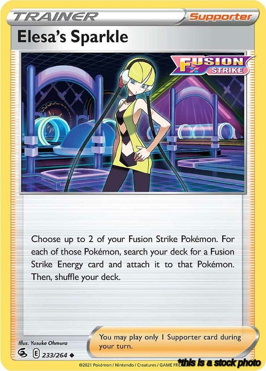 Normal Elesa's Sparkle [233/264 Lightly Played ]