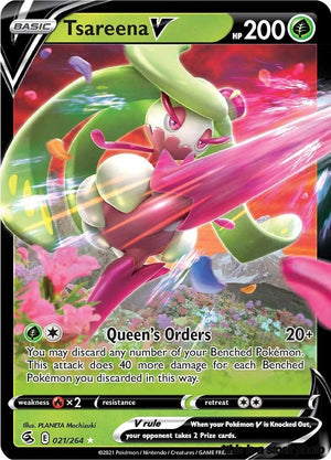 021/264 Tsareena V Ultra Rare Holofoil