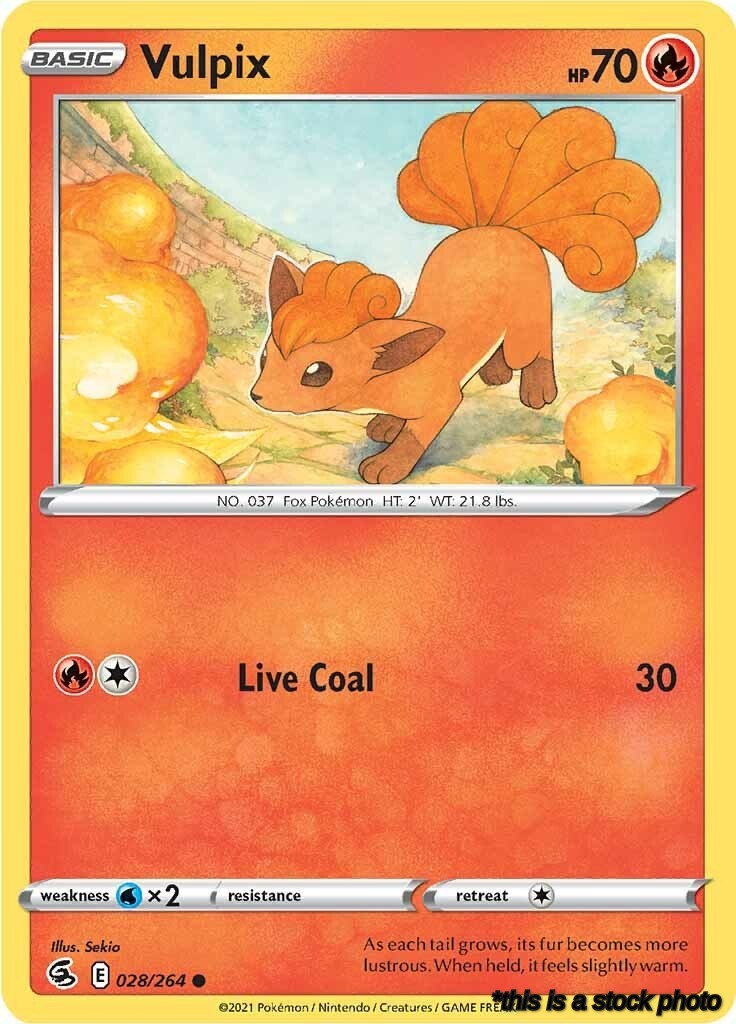 Common Vulpix (28) [028/264 Lightly Played ]