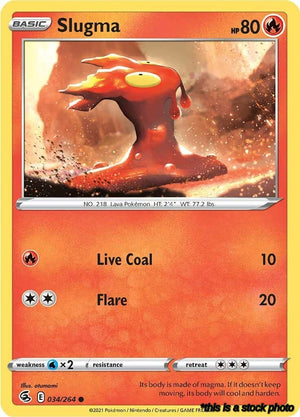 Common Slugma [034/264 Lightly Played ]