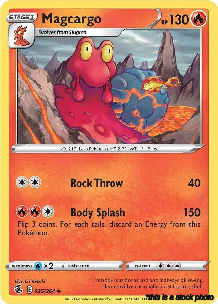 035/264 Magcargo Uncommon Normal