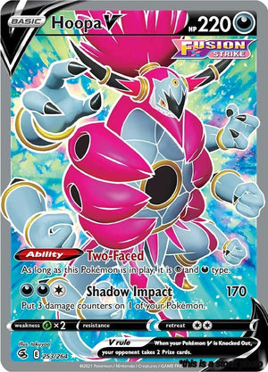 253/264 Hoopa V (Full Art) Ultra Rare Holofoil