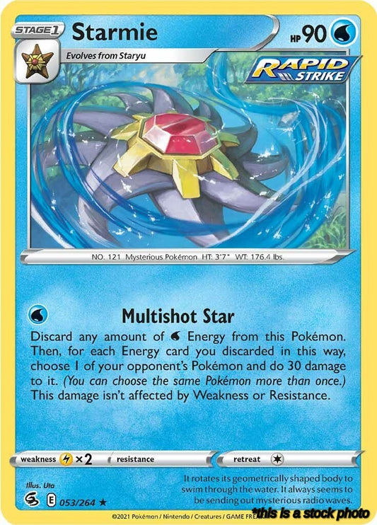 Holo Rare Starmie [053/264 Lightly Played ]