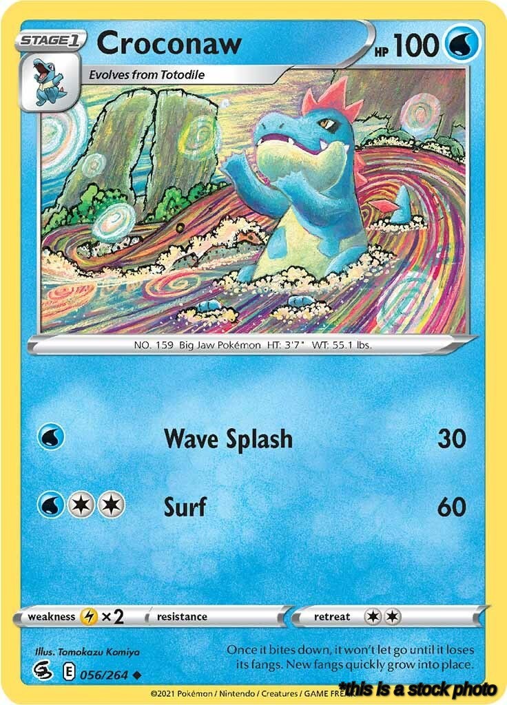 Uncommon Croconaw [056/264 Lightly Played ]