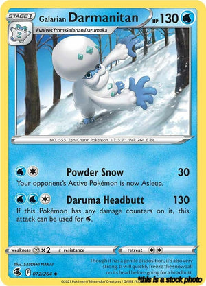 Normal Galarian Darmanitan [072/264 Near Mint ]